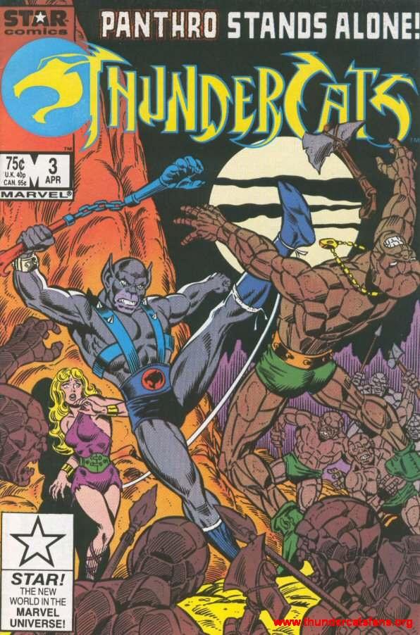 STAR PANTHRO STANDS ALONE! comics HUNDERCHI'S 75¢ 3 EME U.K. a0p CAN. 95e APR MARVEL STAR! THE NEW WORLD IN THE MARVEL UNIVERSE! Www.thun