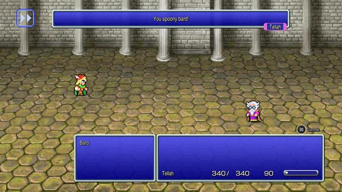 You spoony bard! Tellah Controls Bard Tellah 340/ 340 90