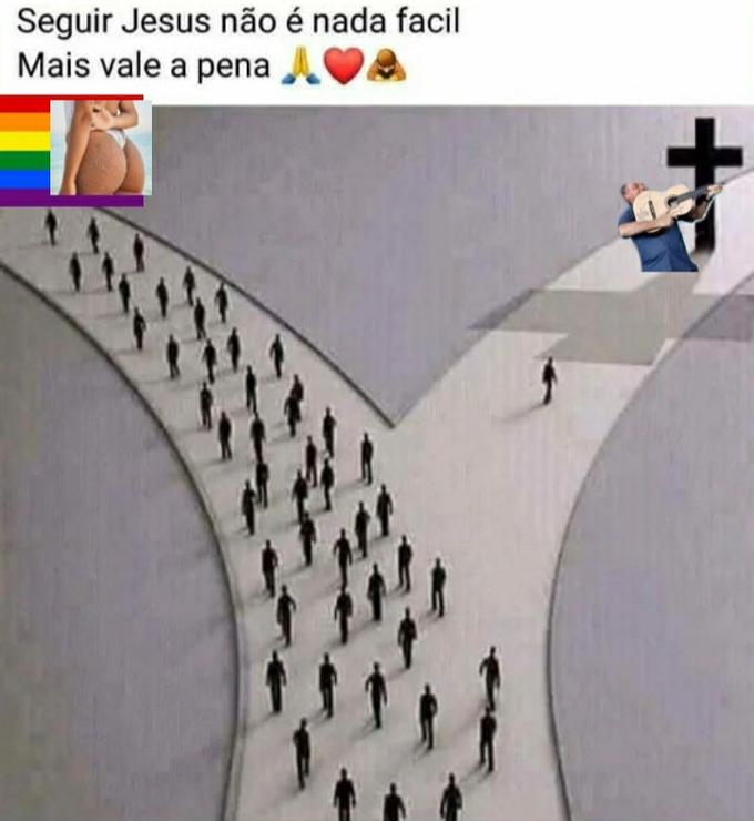 Seguir Jesus não é nada facil Mais vale a pena