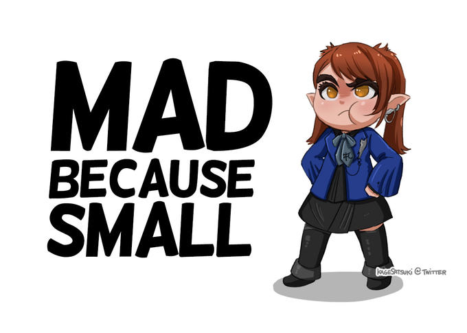 MAD BECAUSE SMALL KAGESATSUKI C TWITTER