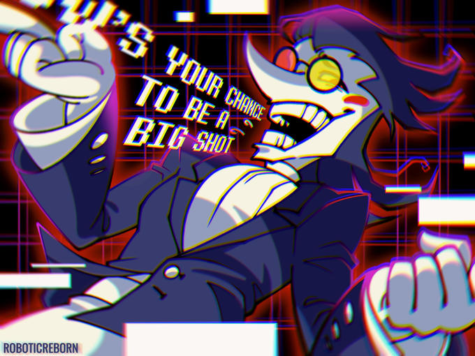 PS YOUR CHANCE TO BE A BIG SHOT ROBOTICREBORN