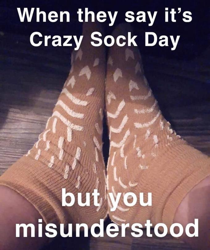 grippy socks : r/memes