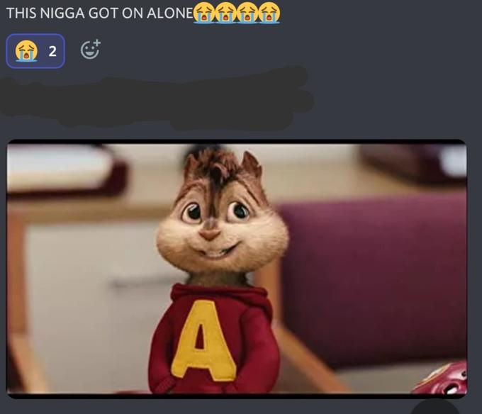 THIS N---- GOT ON ALONE