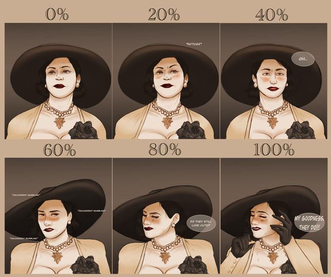 0% 20% 40% *NOTICES* OH.. 60% 80% 100% *INCOHERENT MUMBLING* *INCOHERENT MUMBLING* MỸ GOODNESS, DO THEY STILL LOOK CUTE? THEY DO!!! *INCOHERENT MUMBLING*