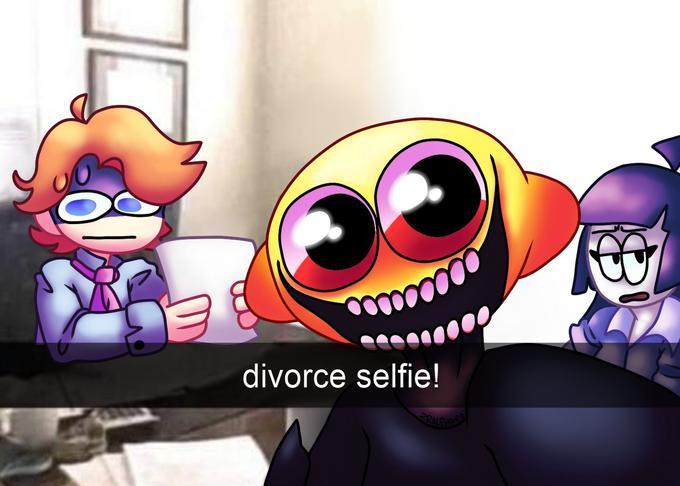 divorce selfie!