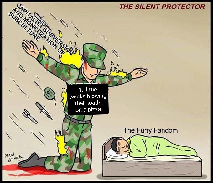 THE SILENT PROTECTOR CAPITALIST SUBVERSION AND MONETIZATION OF SUBCULTURE 19 little twinks blowing their loads on a pizza The Furry Fandom Ut kal gamaby