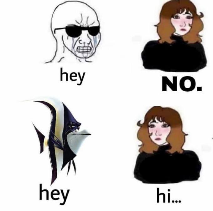 hey NO. hey hi..