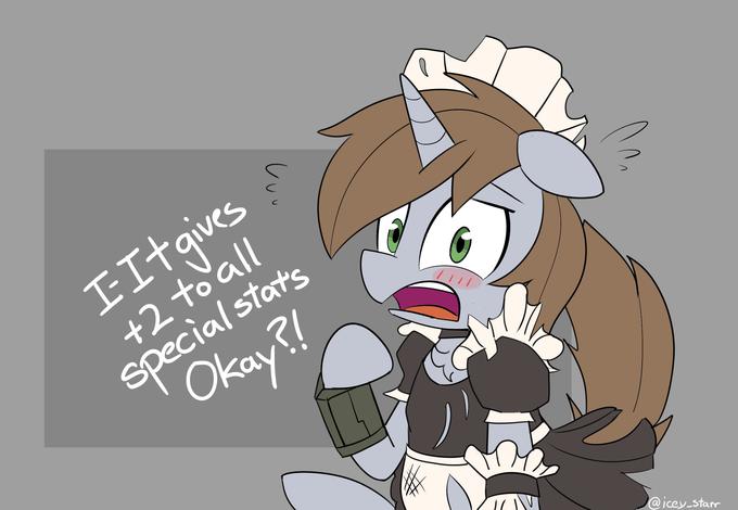 IItgives +2 to'all special stats Okay?! @icey_star しu