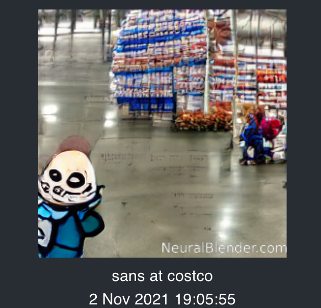 NeuralBlender.com sans at costco 2 Nov 2021 19:05:55