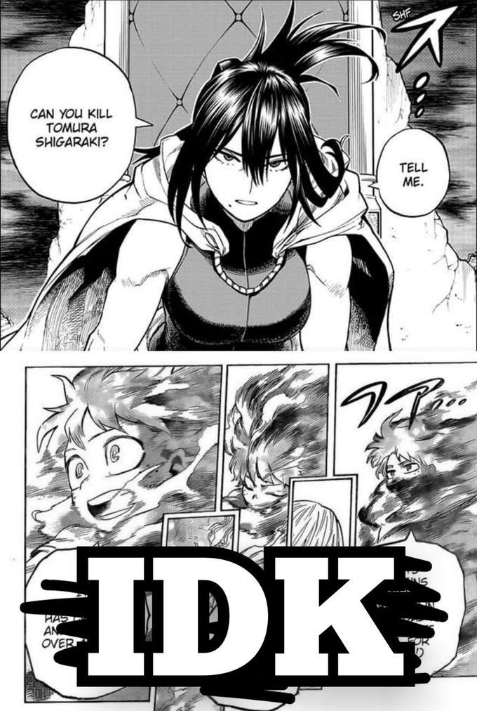 SHF CAN YOU KILL TOMURA SHIGARAKI? TELL ME. IDK HAS AN OVER