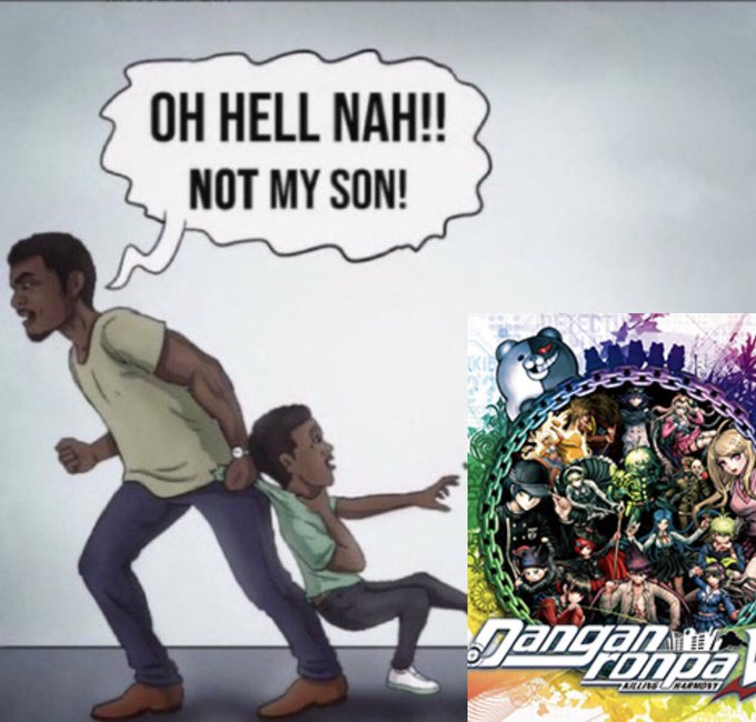 OH HELL NAH!! NOT MY SON! Da