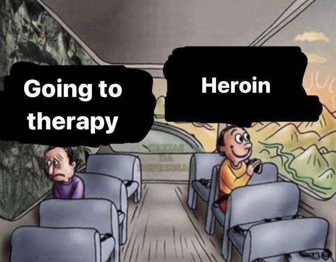 Going to Heroin therapy VAKTAS APRISSSA