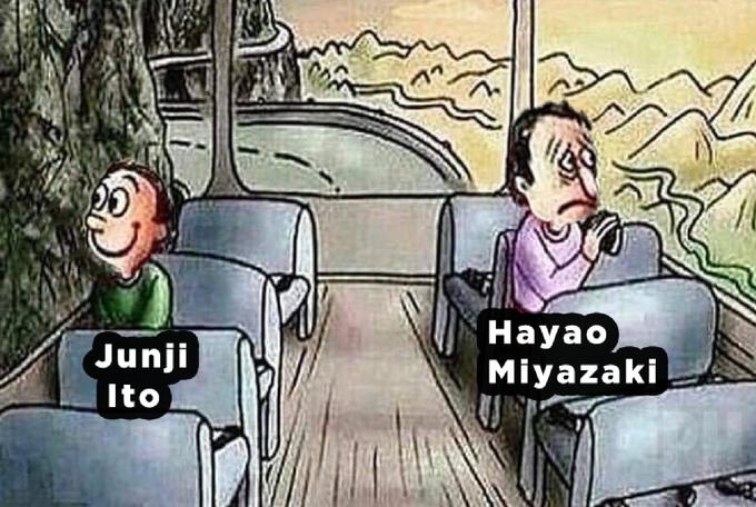 Наyao Miyazaki Junji Ito