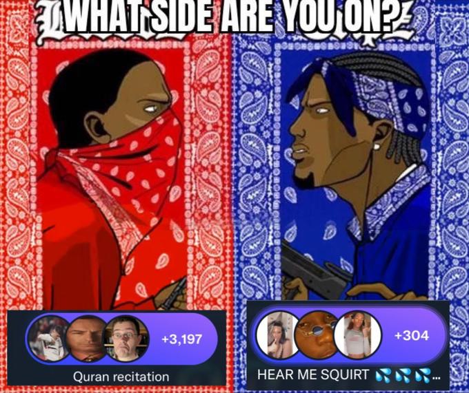 TWHAT SIDE ARE YOU ON? +3,197 +304 Quran recitation HEAR ME SQUIRT
