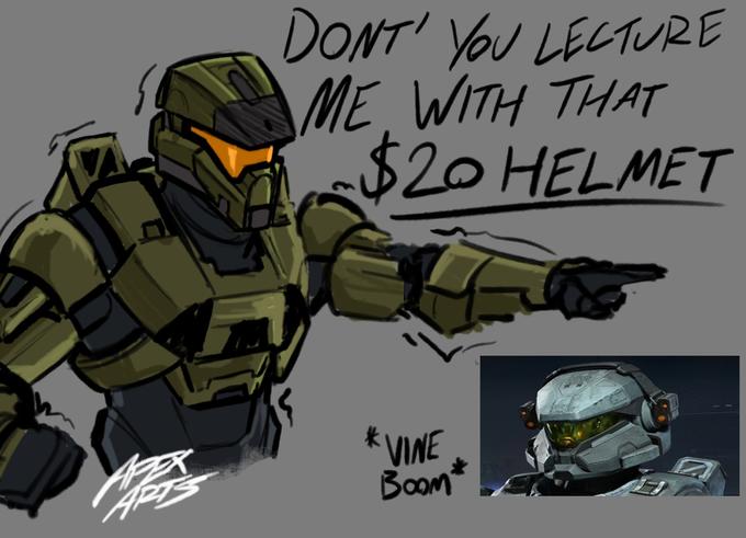 DONT' YOU LECTURE ME WITH THAT $20 HELMET * VINE Boom APTS
