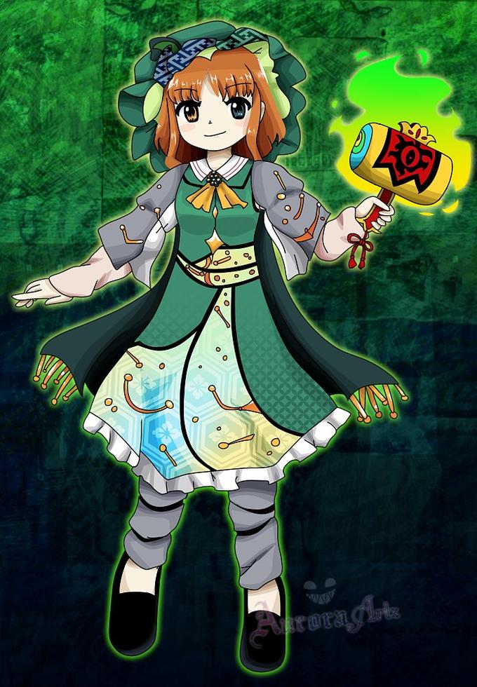 God of Wealth, Sachiko Daikoku by Aurora_Artz AIGenerated Touhou