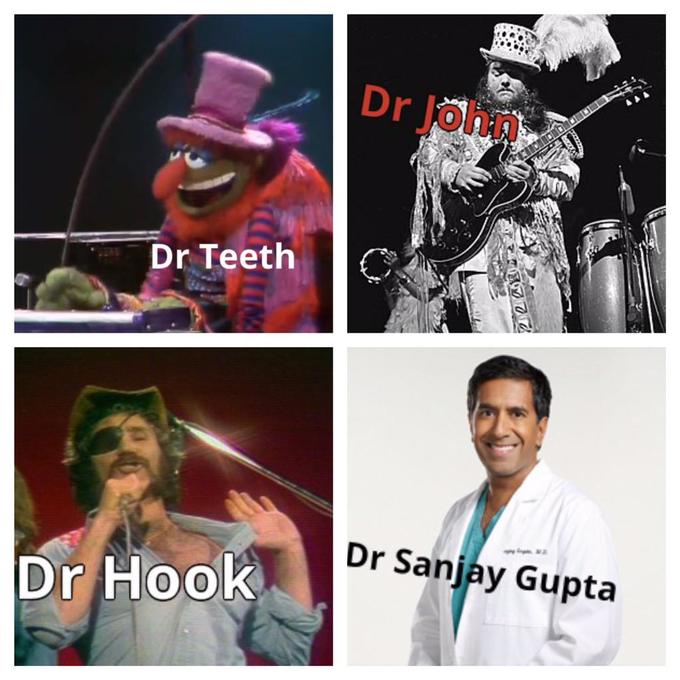 Dr Jöhn Dr Teeth Dr Sanjay Gupta Dr Hook