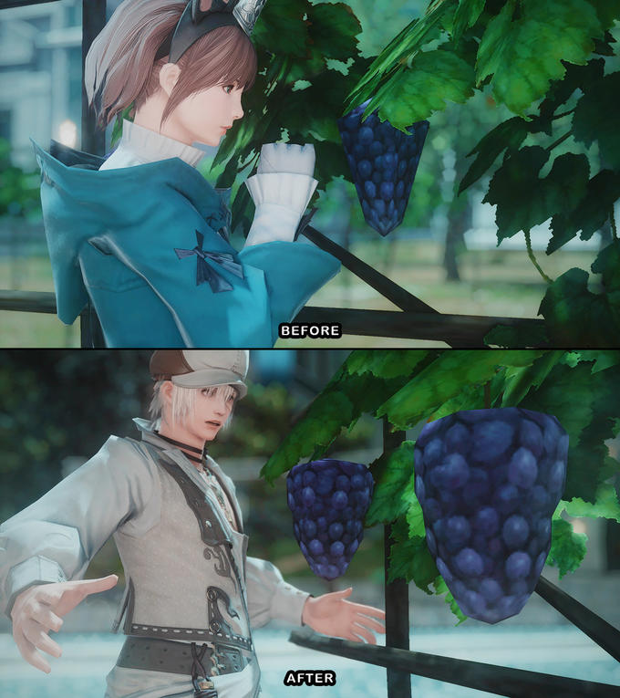 BEFORE AFTER