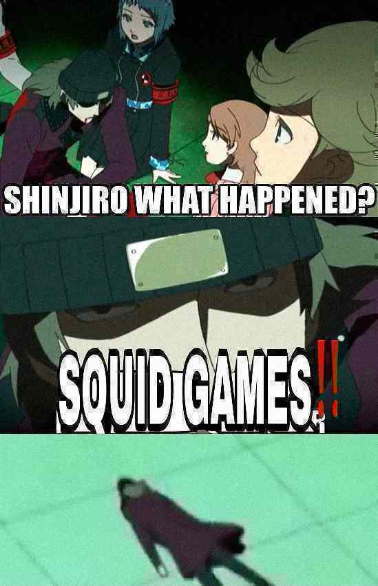 SHINJIRO WHAT HAPPENED? SQUID GAMES