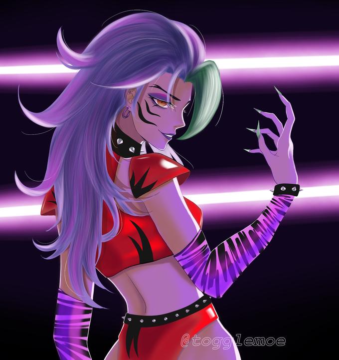 Human Roxy bytogglemoe | Roxanne Wolf | Know Your Meme