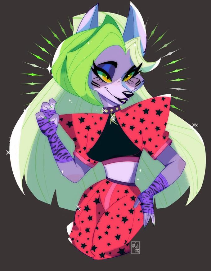 "My version of Roxanne 🥺" by gigi_Fennec | Roxanne Wolf | Know Your Meme