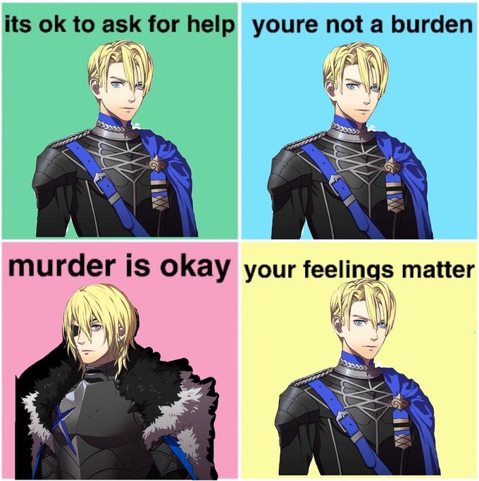 Dimitri Fire Emblem Three Houses Know Your Meme