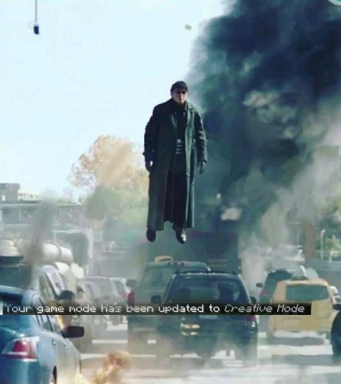 Your game Mode has been updated to Creative Mode