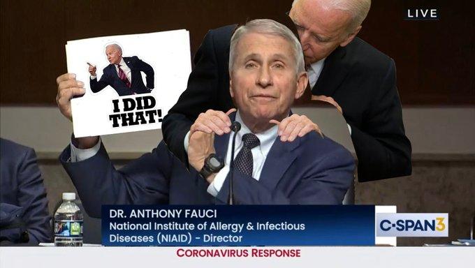 LIVE IDID THAT! DR. ANTHONY FAUCI National Institute of Allergy & Infectious Diseases (NIAID) - Director C-SPAN3 CORONAVIRUS RESPONSE