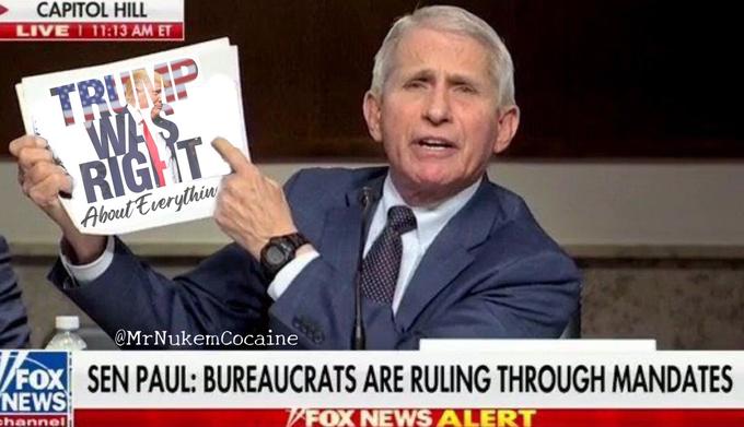 CAPITOL HILL LIVE 11:13 AM ET P TRUIE WAS RIGHT About Everythin @MrNukemCocaine FOX SEN PAUL: BUREAUCRATS ARE RULING THROUGH MANDATES NEWS channel VFOX NEWS ALERT