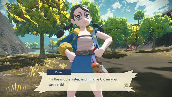 Clover I'm the middle sister, and l'm one Clover you can't pick!