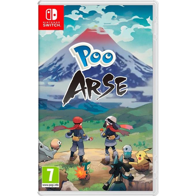 NINTEND o SWITCH. Poo ARSE www.pegi.info
