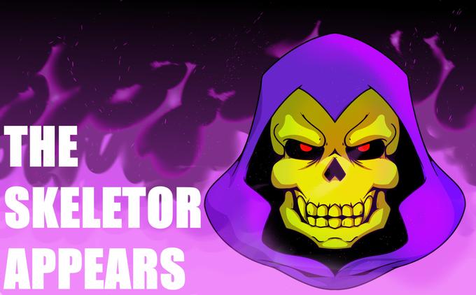 THE SKELETOR APPEARS