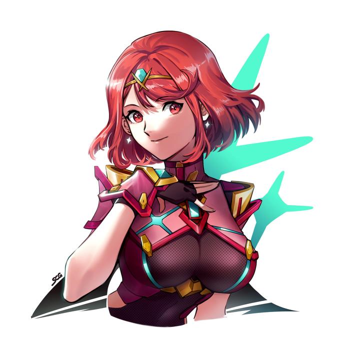 Pyra by 해태은단껌 | Xenoblade Chronicles 2 | Know Your Meme
