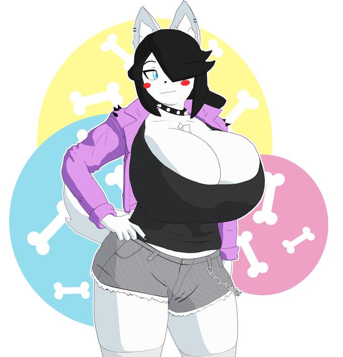 A Punk Dog I Enjoy Converted To The Third Dimension Furries Know 