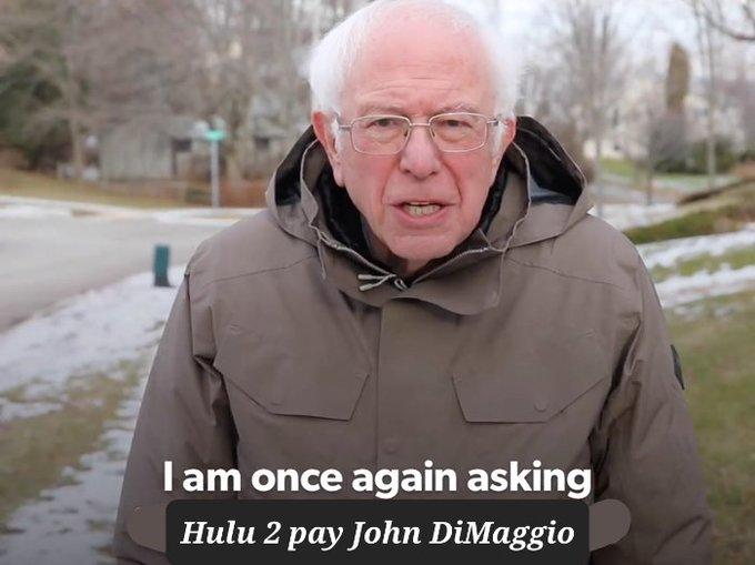 I am once again asking Hulu 2 pay John DiMaggio