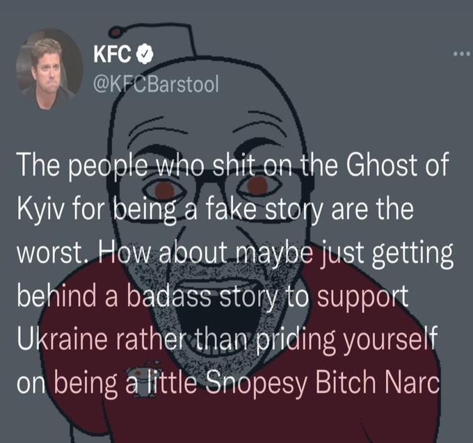  https://twitter.com/KFCBarstool/status/1497366093362520065