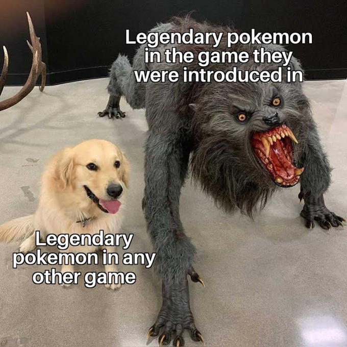 Legendary pokemon in the game they were introduced in Legendary pokemon in any other game