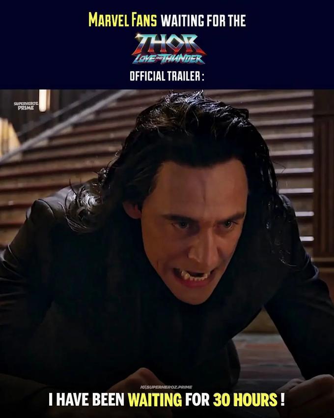 MARVEL FANS WAITING FOR THE THOK LOVEHUNDER OFFICIAL TRAILER: SUPERHEROZ PRIME IG|SUPERHEROZ.PRIME I HAVE BEEN WAITING FOR 30 HOURS!