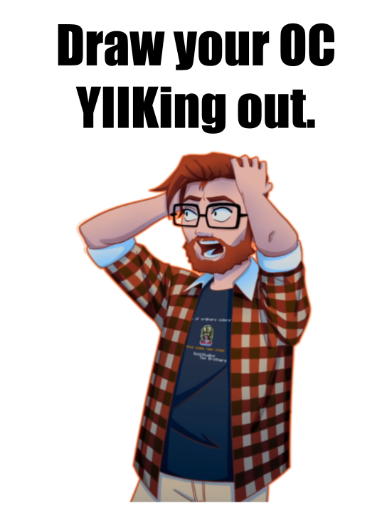 Draw your OC YIIKing out.