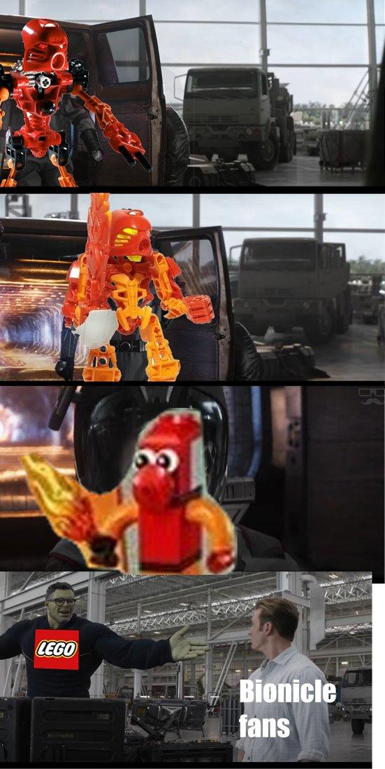 LEGO Bionicle fans