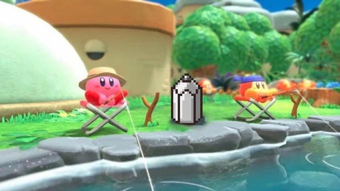 Just two gaming gods fishing like buddies do.