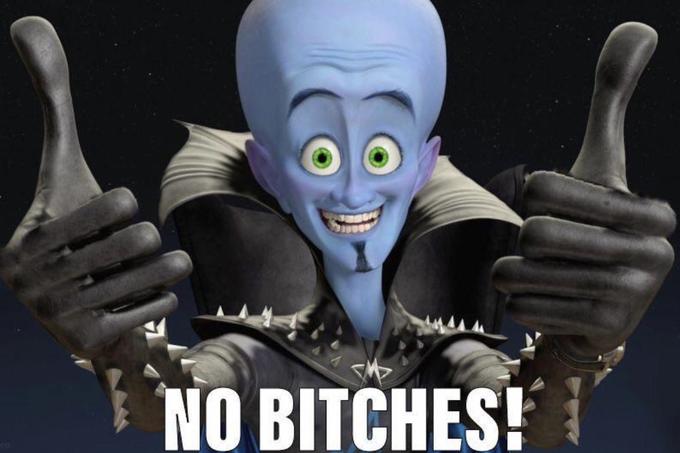 NO BITCHES!