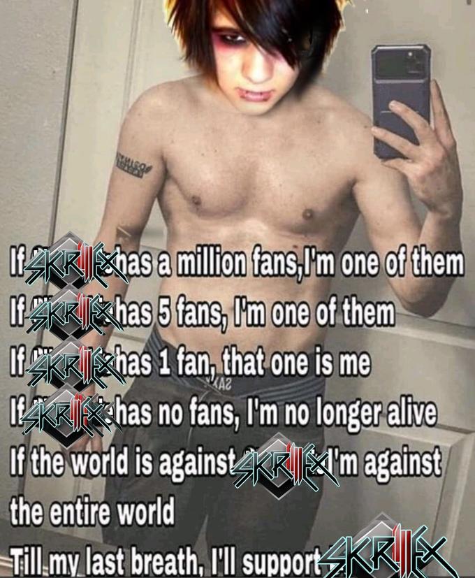 IfKRIhas a million fans, I'm one of them RI has 5 fans, 'm one of them IfKRhas 1 fan, that one is me IKRIhas no fans, I'm no longer alive If the world is againstIIm against the entire world Till my last breath, I'll support support KRX