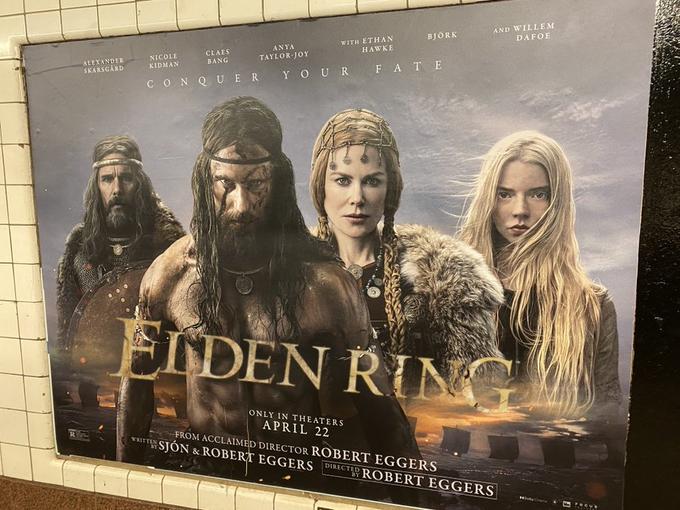 Elden Ring 'The Northman' Subway Posters Know Your Meme