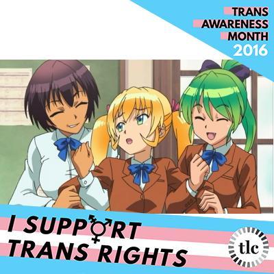 TRANS AWARENESS MONTH 2016 I SUPPORT TRANS RIGHTS tlc