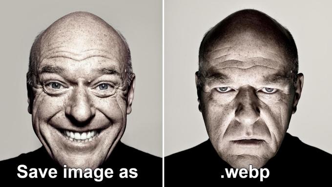 Save image as .webp
