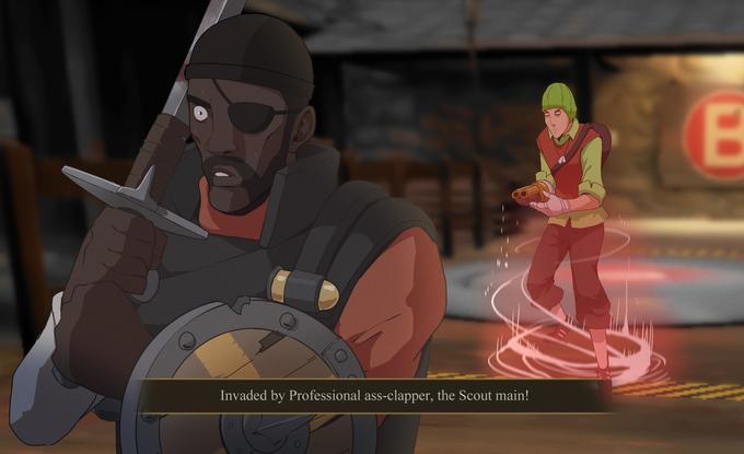 Invaded by Professional ass-clapper, the Scout main!
