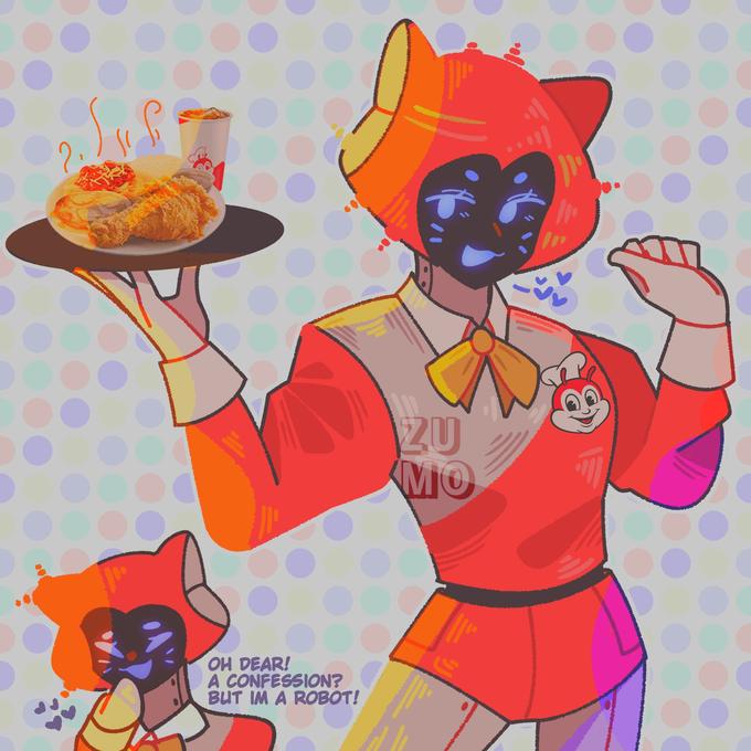 ZU MO OH DEAR! A CONFESSION? BUT IM A ROBOT!