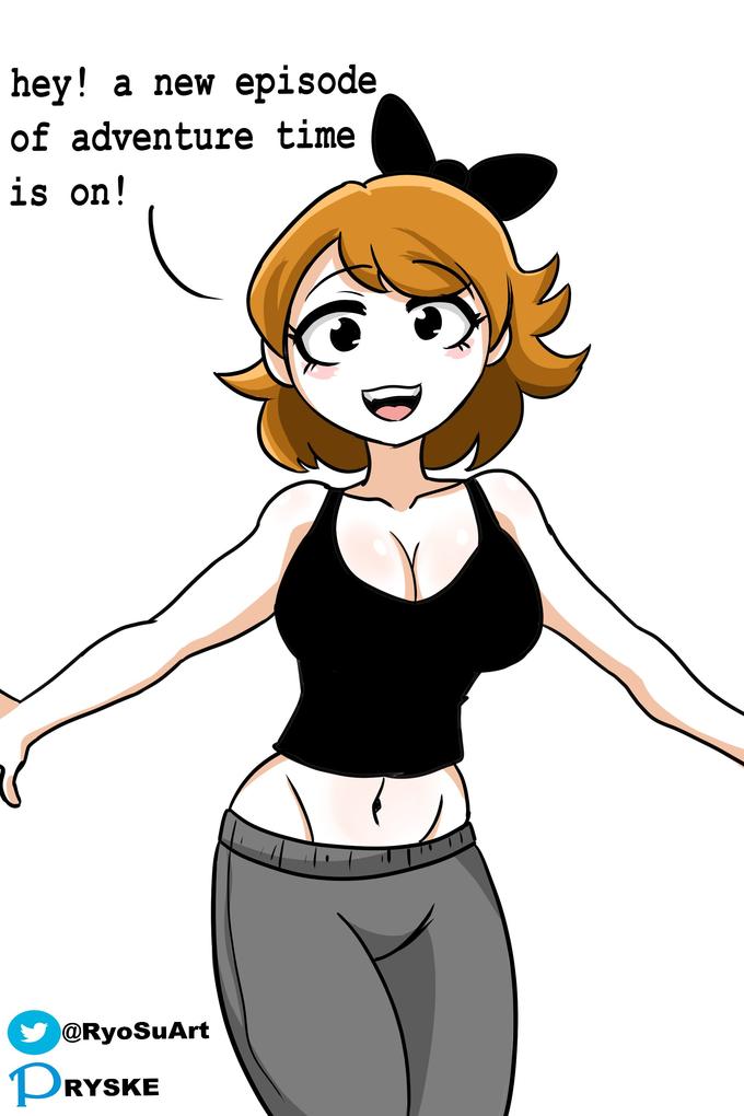 hey! a new episode of adventure time is on! P @RyoSuArt RYSKE