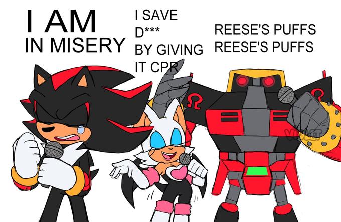 I AM IN MISERY I SAVE D*** REESE'S PUFFS BY GIVING REESE'S PUFFS IT CPR R